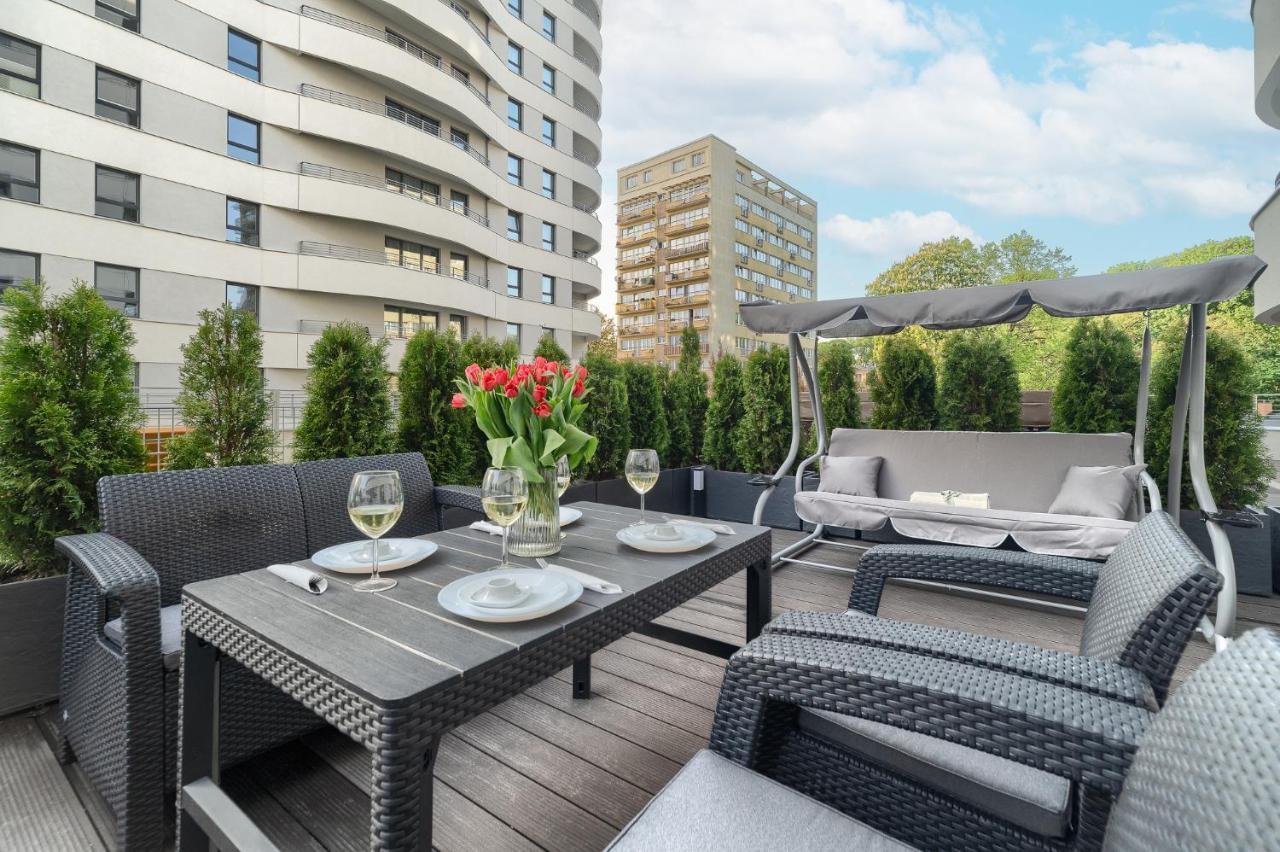Apartments Ostsee Suntowers Taras Świnoujście Exteriör bild